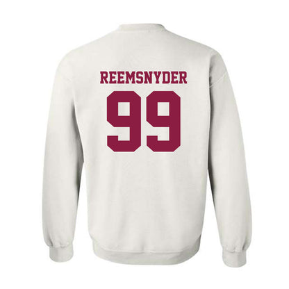 Virginia Tech - NCAA Football : Cole Reemsnyder - Classic Fashion Shersey Crewneck Sweatshirt-1