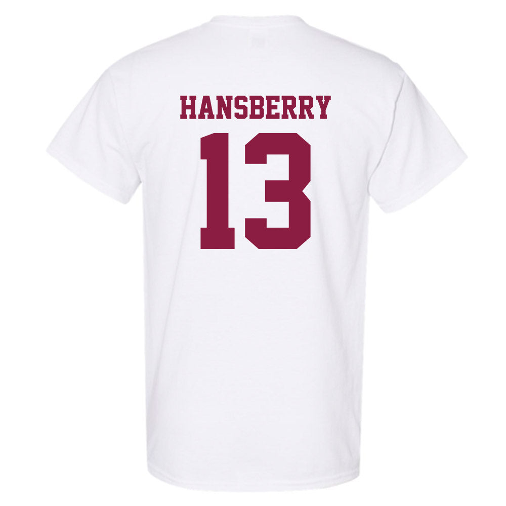 Virginia Tech - NCAA Men's Basketball : Amani Hansberry - Classic Fashion Shersey T-Shirt-1