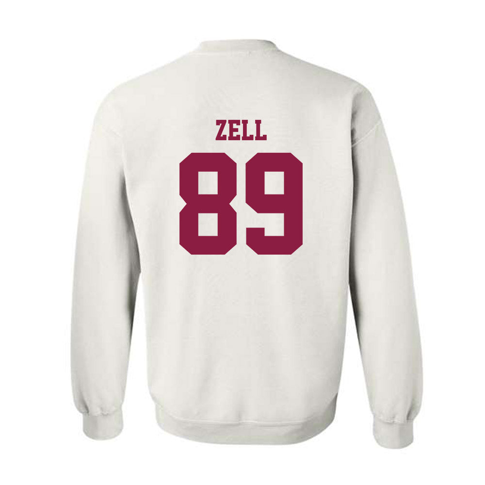 Virginia Tech - NCAA Football : Hudson Zell - Classic Fashion Shersey Crewneck Sweatshirt-1