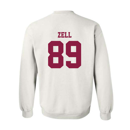 Virginia Tech - NCAA Football : Hudson Zell - Classic Fashion Shersey Crewneck Sweatshirt-1