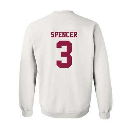 Virginia Tech - NCAA Football : Kaleb Spencer - Classic Fashion Shersey Crewneck Sweatshirt-1