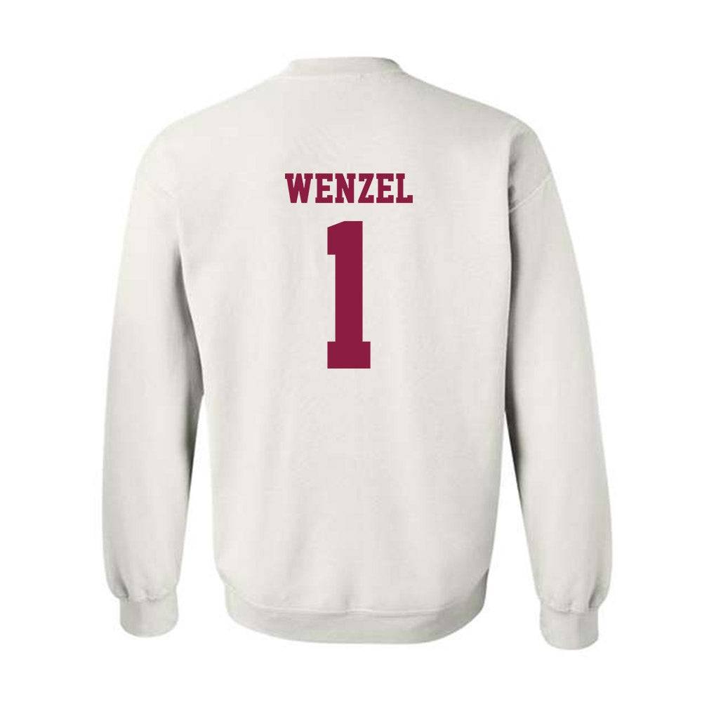 Virginia Tech - NCAA Women's Basketball : Carleigh Wenzel - Classic Fashion Shersey Crewneck Sweatshirt-1