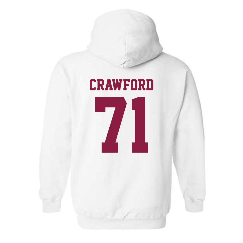 Virginia Tech - NCAA Football : Gavin Crawford - Classic Fashion Shersey Hooded Sweatshirt-1