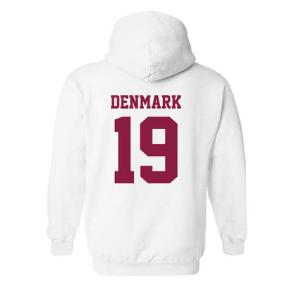 Virginia Tech - NCAA Football : Tyseer Denmark - Classic Fashion Shersey Hooded Sweatshirt-1