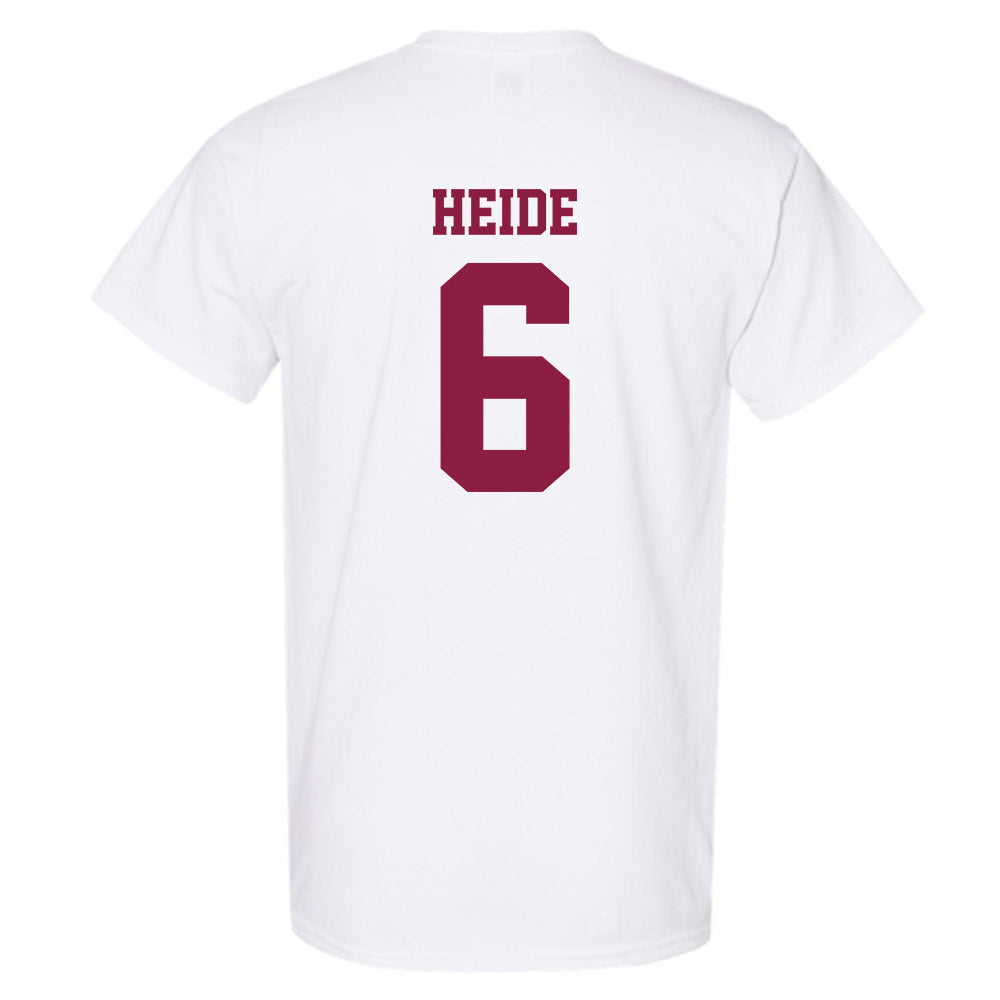 Virginia Tech - NCAA Men's Basketball : Miles Heide - Classic Fashion Shersey T-Shirt-1