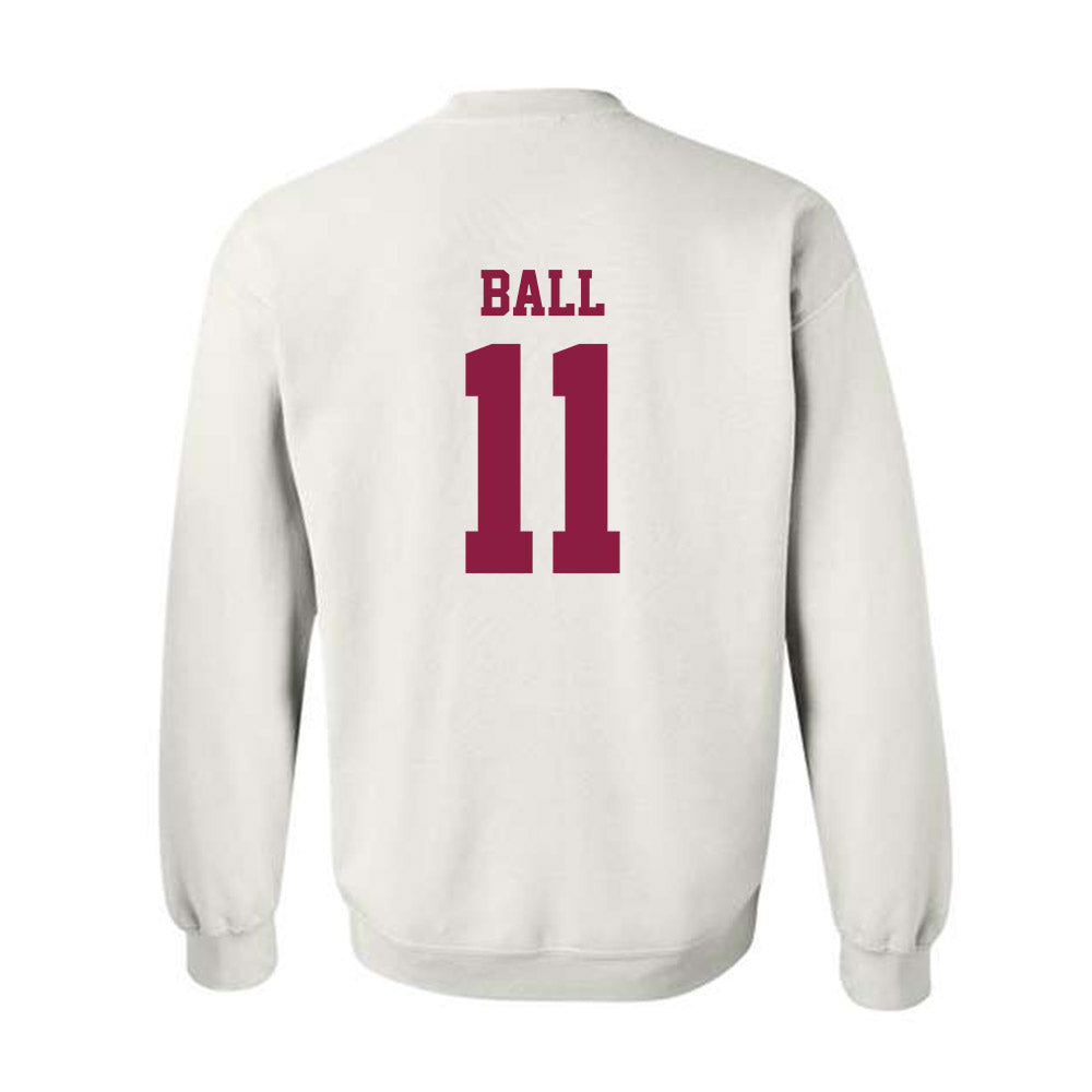 Virginia Tech - NCAA Baseball : Ethan Ball - Classic Fashion Shersey Crewneck Sweatshirt-1