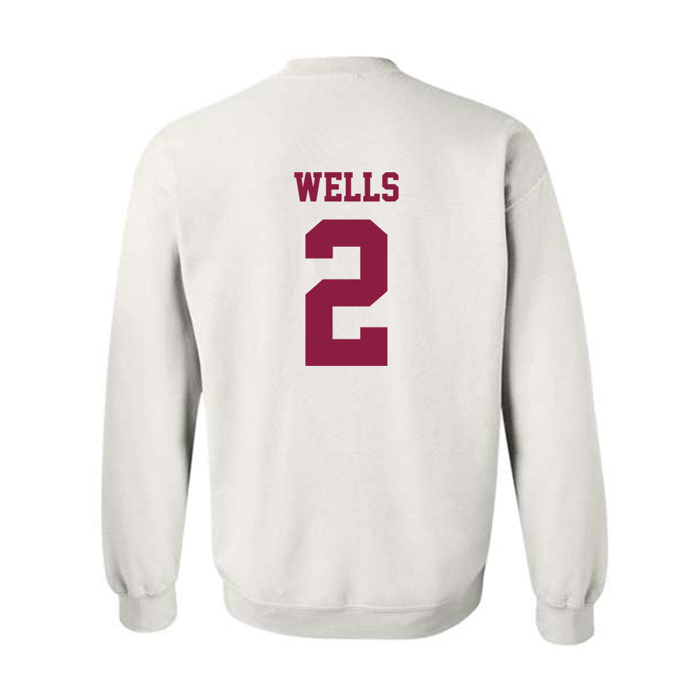 Virginia Tech - NCAA Women's Basketball : Leila Wells - Classic Fashion Shersey Crewneck Sweatshirt-1