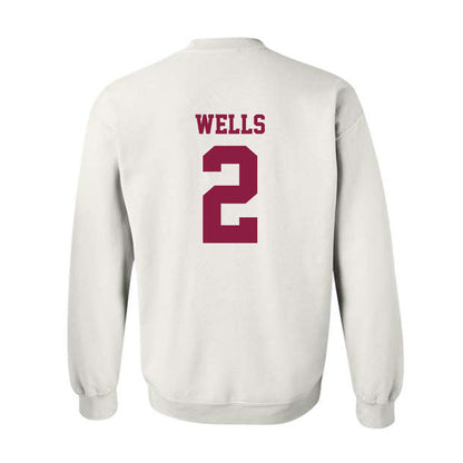 Virginia Tech - NCAA Women's Basketball : Leila Wells - Classic Fashion Shersey Crewneck Sweatshirt-1