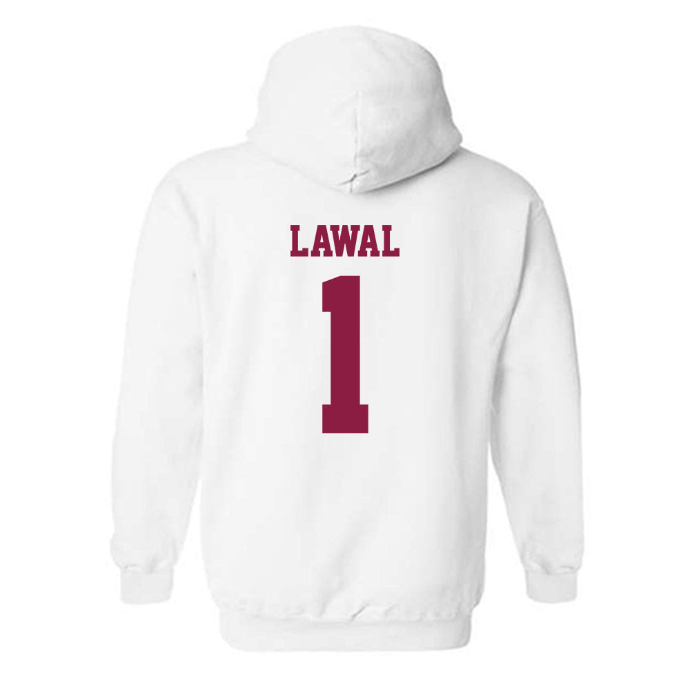 Virginia Tech - NCAA Men's Basketball : Tobi Lawal - Classic Fashion Shersey Hooded Sweatshirt-1
