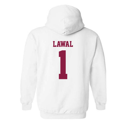 Virginia Tech - NCAA Men's Basketball : Tobi Lawal - Classic Fashion Shersey Hooded Sweatshirt-1
