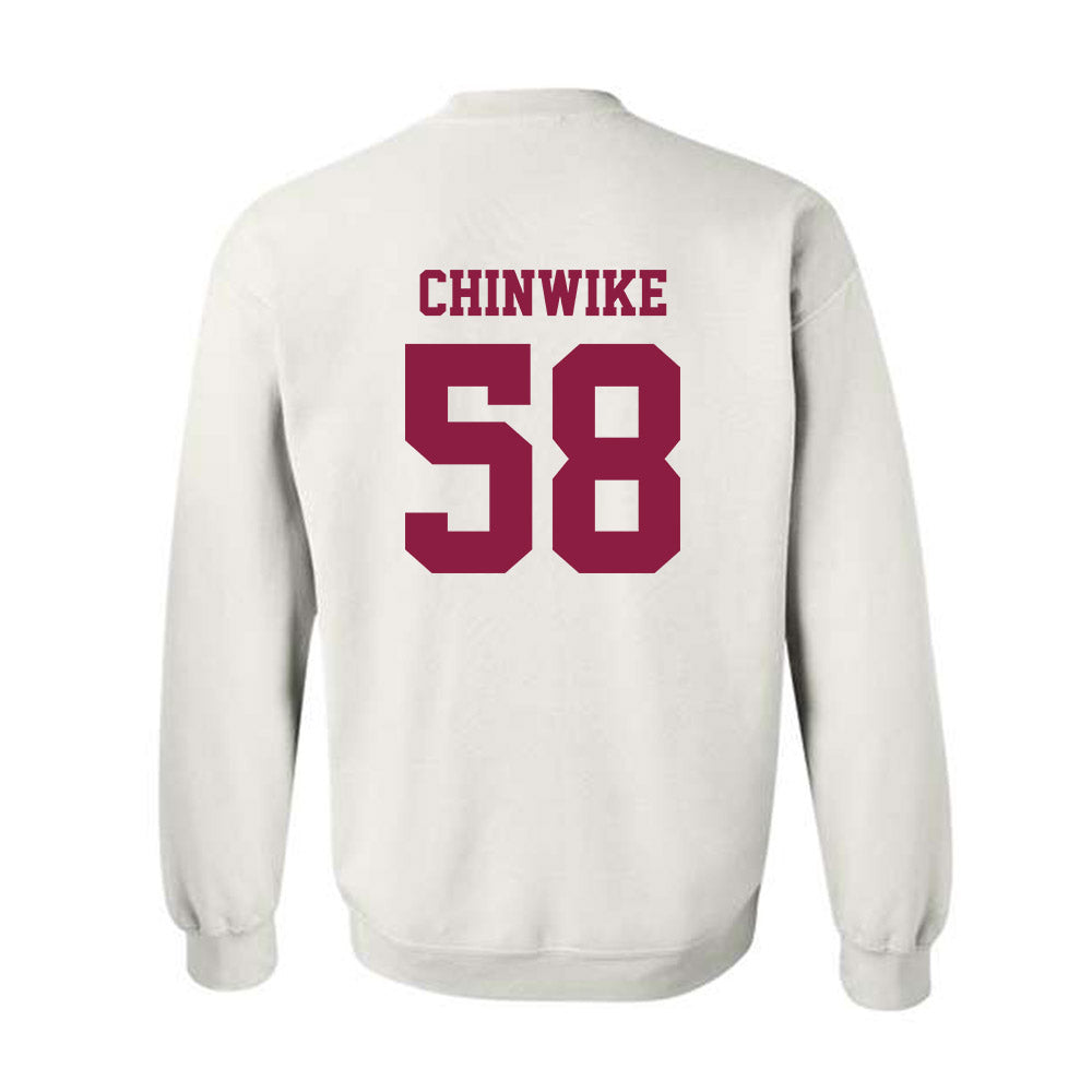 Virginia Tech - NCAA Football : Zeke Chinwike - Classic Fashion Shersey Crewneck Sweatshirt-1