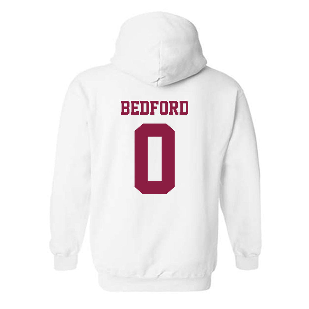 Virginia Tech - NCAA Men's Basketball : Jailen Bedford - Classic Fashion Shersey Hooded Sweatshirt-1