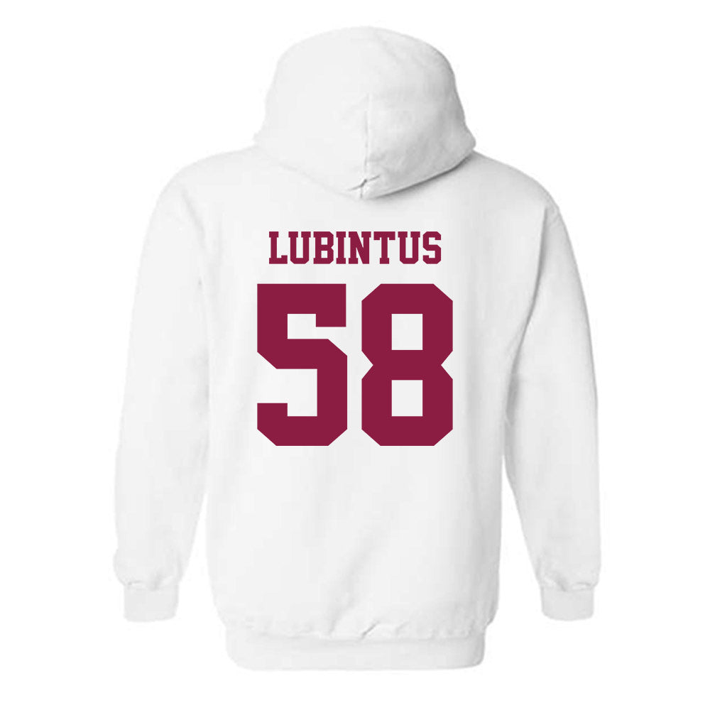 Virginia Tech - NCAA Football : Roseby Lubintus - Classic Fashion Shersey Hooded Sweatshirt-1