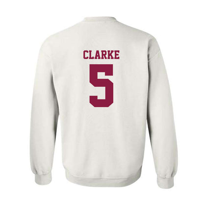 Virginia Tech - NCAA Football : Joshua Clarke - Classic Fashion Shersey Crewneck Sweatshirt-1