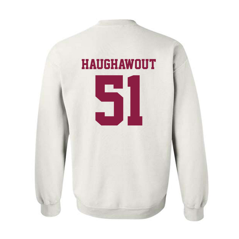 Virginia Tech - NCAA Football : Elijah Haughawout - Classic Fashion Shersey Crewneck Sweatshirt-1