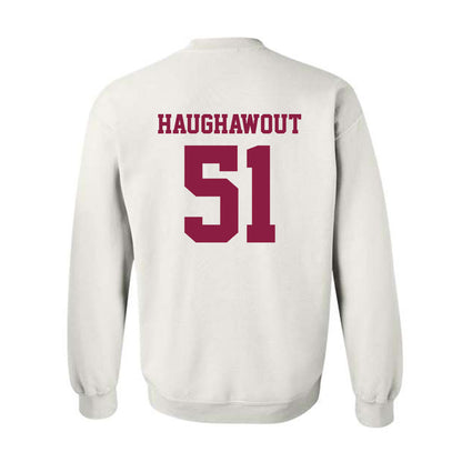 Virginia Tech - NCAA Football : Elijah Haughawout - Classic Fashion Shersey Crewneck Sweatshirt-1