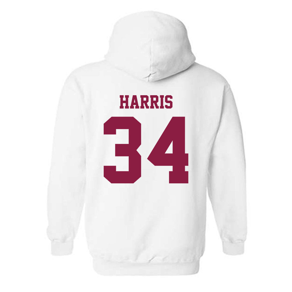 Virginia Tech - NCAA Football : Cortez Harris - Classic Fashion Shersey Hooded Sweatshirt-1