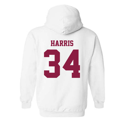 Virginia Tech - NCAA Football : Cortez Harris - Classic Fashion Shersey Hooded Sweatshirt-1