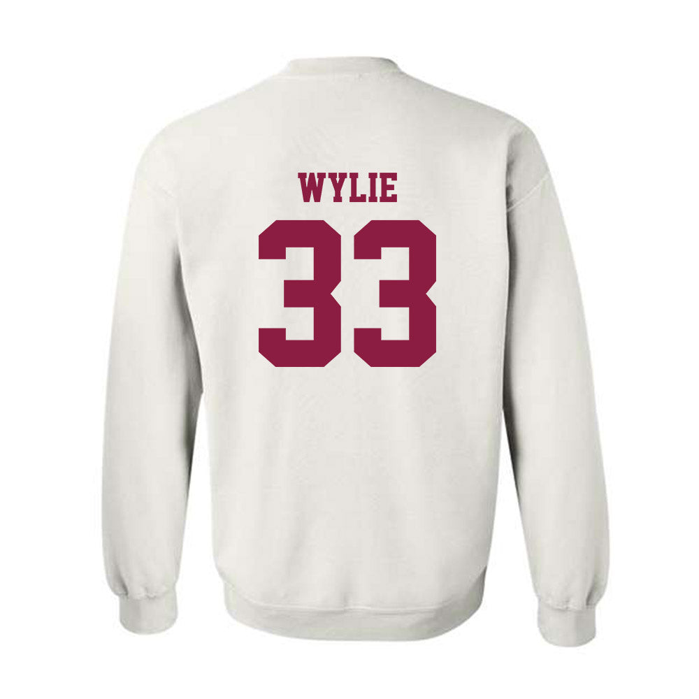 Virginia Tech - NCAA Football : Keon Wylie - Classic Fashion Shersey Crewneck Sweatshirt-1