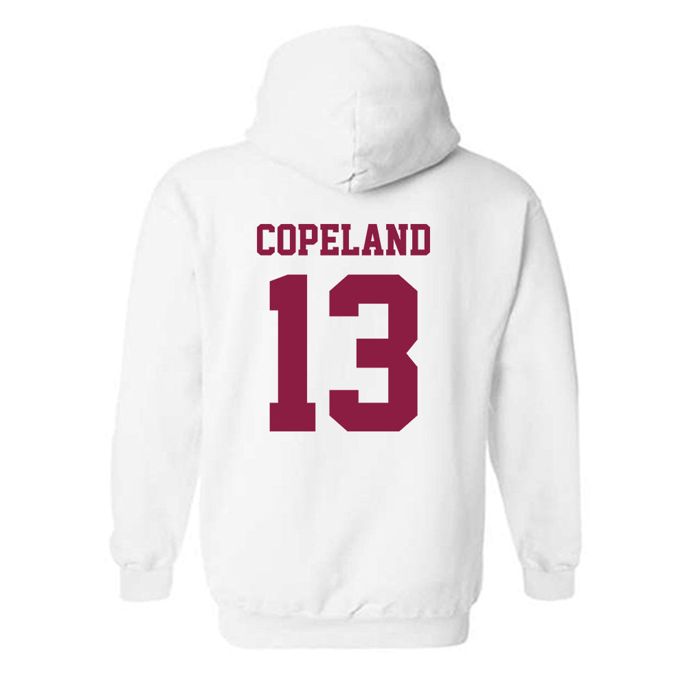 Virginia Tech - NCAA Football : Kemari Copeland - Classic Fashion Shersey Hooded Sweatshirt-1