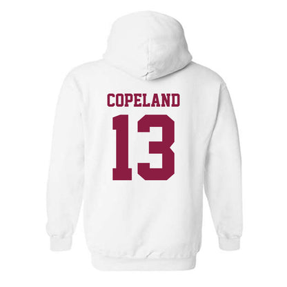 Virginia Tech - NCAA Football : Kemari Copeland - Classic Fashion Shersey Hooded Sweatshirt-1