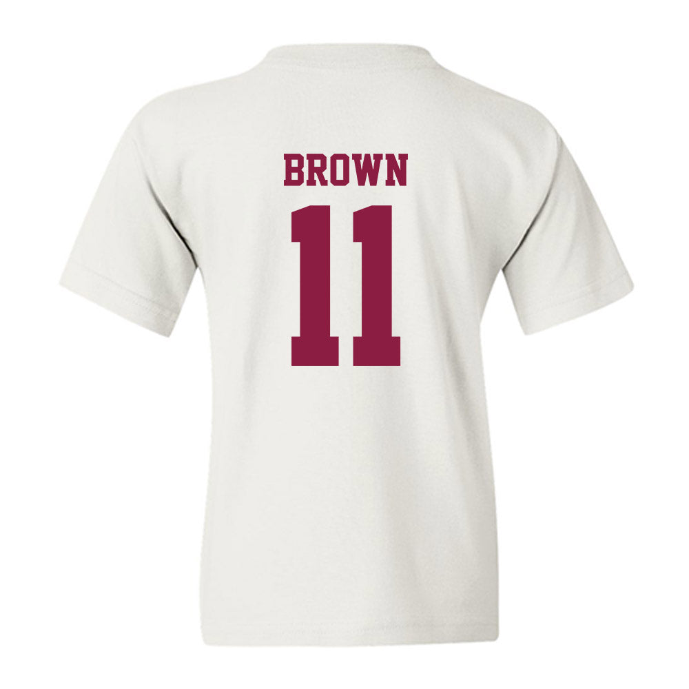 Virginia Tech - NCAA Football : Davion Brown - Classic Fashion Shersey Youth T-Shirt-1
