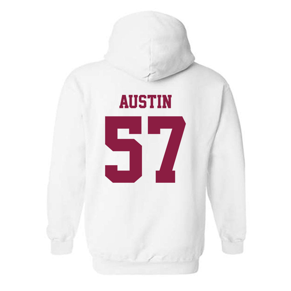 Virginia Tech - NCAA Football : Lucas Austin - Classic Fashion Shersey Hooded Sweatshirt-1