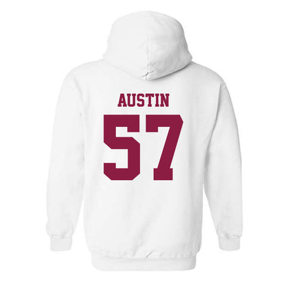 Virginia Tech - NCAA Football : Lucas Austin - Classic Fashion Shersey Hooded Sweatshirt-1