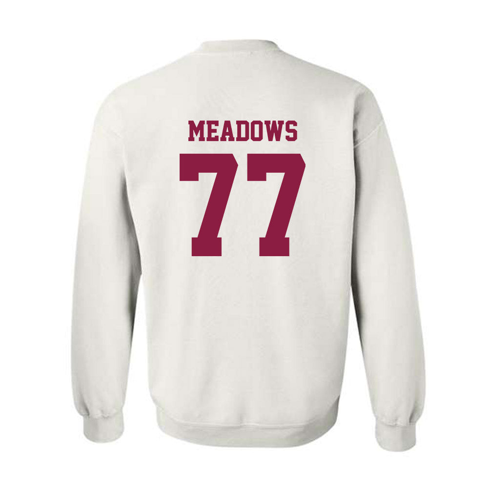Virginia Tech - NCAA Football : Brody Meadows - Classic Fashion Shersey Crewneck Sweatshirt-1
