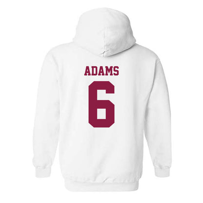 Virginia Tech - NCAA Football : Keylen Adams - Classic Fashion Shersey Hooded Sweatshirt-1