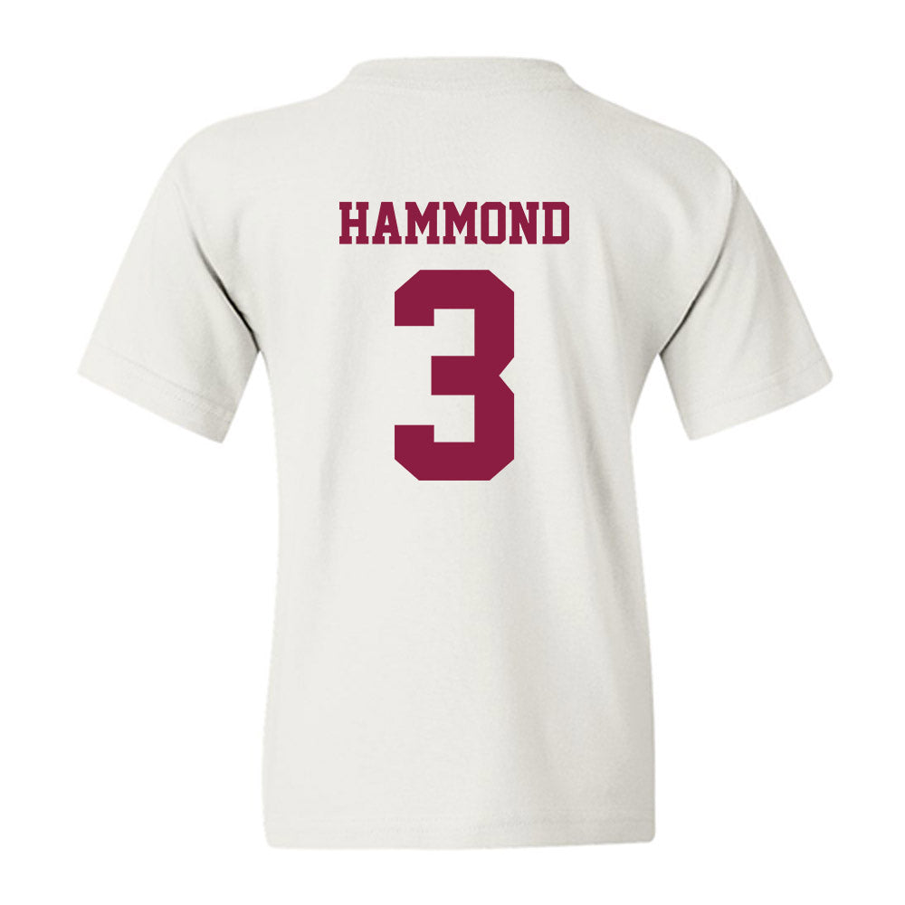 Virginia Tech - NCAA Men's Basketball : Ben Hammond - Classic Fashion Shersey Youth T-Shirt-1