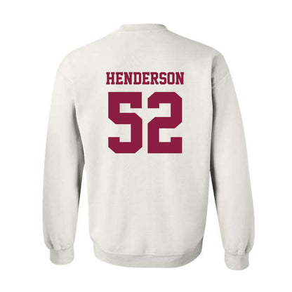 Virginia Tech - NCAA Football : Sherrod Henderson - Classic Fashion Shersey Crewneck Sweatshirt-1