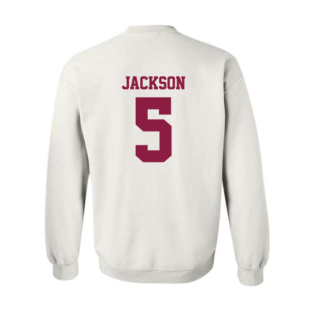 Virginia Tech - NCAA Football : Marlion Jackson - Classic Fashion Shersey Crewneck Sweatshirt-1
