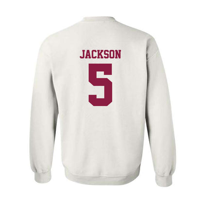 Virginia Tech - NCAA Football : Marlion Jackson - Classic Fashion Shersey Crewneck Sweatshirt-1