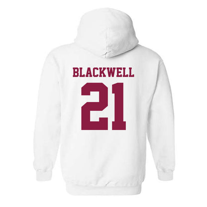 Virginia Tech - NCAA Softball : Lyla Blackwell - Classic Fashion Shersey Hooded Sweatshirt-1