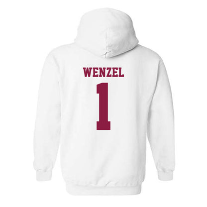 Virginia Tech - NCAA Women's Basketball : Carleigh Wenzel - Classic Fashion Shersey Hooded Sweatshirt-1