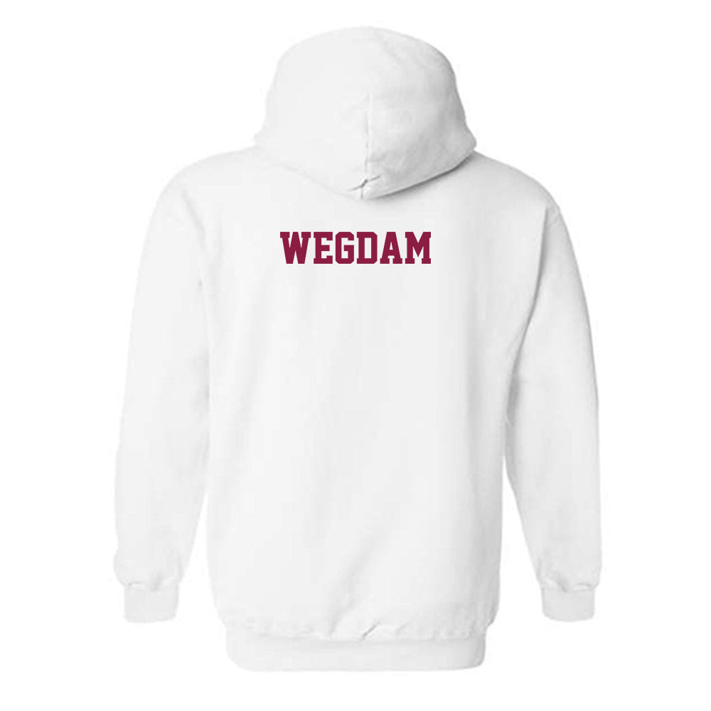 Virginia Tech - NCAA Football : Buddy Wegdam - Classic Fashion Shersey Hooded Sweatshirt-1