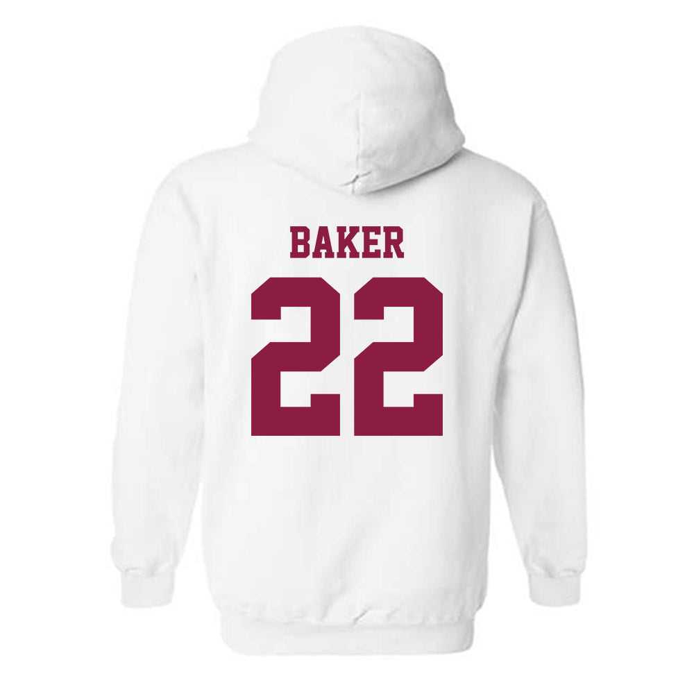 Virginia Tech - NCAA Football : Bryce Baker - Classic Fashion Shersey Hooded Sweatshirt-1