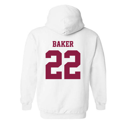 Virginia Tech - NCAA Football : Bryce Baker - Classic Fashion Shersey Hooded Sweatshirt-1