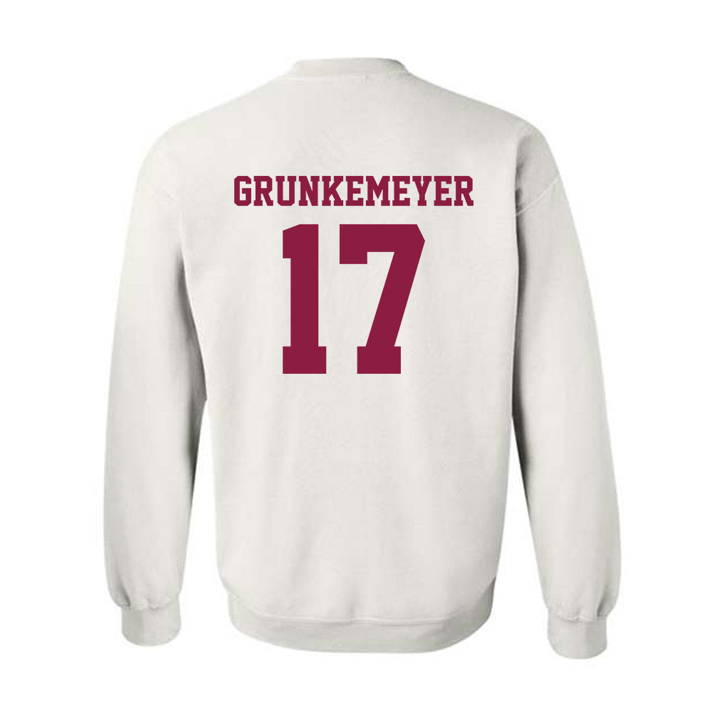 Virginia Tech - NCAA Football : Ethan Grunkemeyer - Classic Fashion Shersey Crewneck Sweatshirt-1