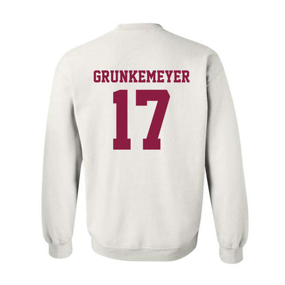 Virginia Tech - NCAA Football : Ethan Grunkemeyer - Classic Fashion Shersey Crewneck Sweatshirt-1