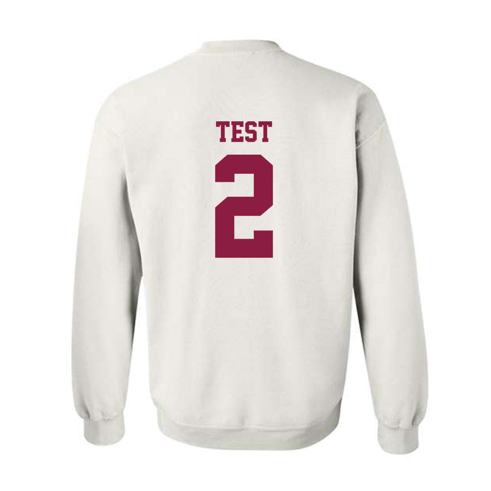 Virginia Tech - NCAA Baseball : Karthik Test - Classic Fashion Shersey Crewneck Sweatshirt-1