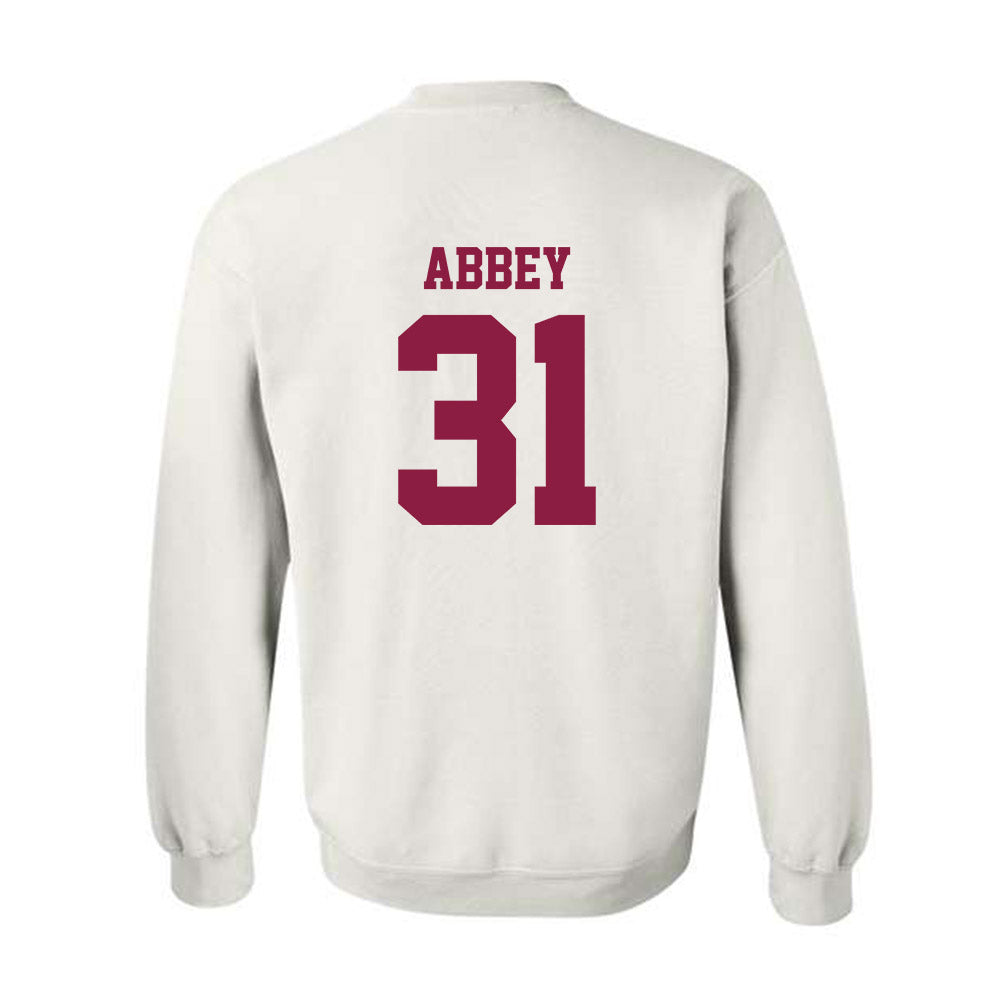 Virginia Tech - NCAA Football : Jason Abbey - Classic Fashion Shersey Crewneck Sweatshirt-1