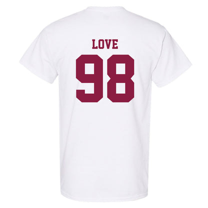 Virginia Tech - NCAA Football : Will Love - Classic Fashion Shersey T-Shirt-1