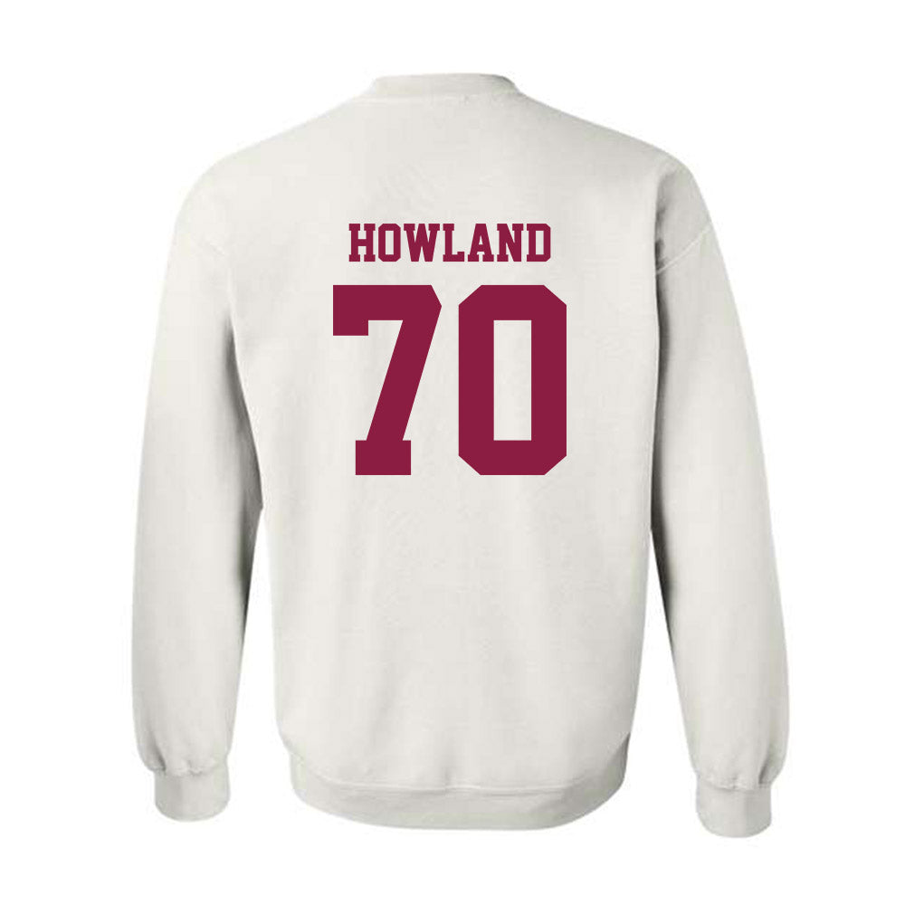 Virginia Tech - NCAA Football : Logan Howland - Classic Fashion Shersey Crewneck Sweatshirt-1