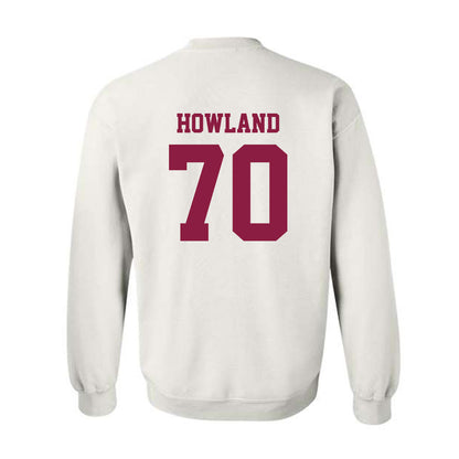 Virginia Tech - NCAA Football : Logan Howland - Classic Fashion Shersey Crewneck Sweatshirt-1