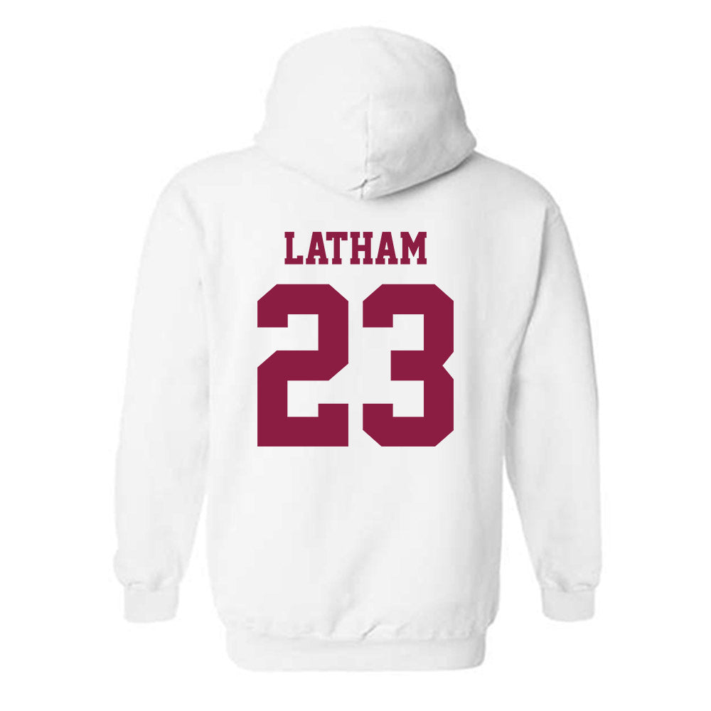 Virginia Tech - NCAA Women's Basketball : Alyssa Latham - Classic Fashion Shersey Hooded Sweatshirt-1