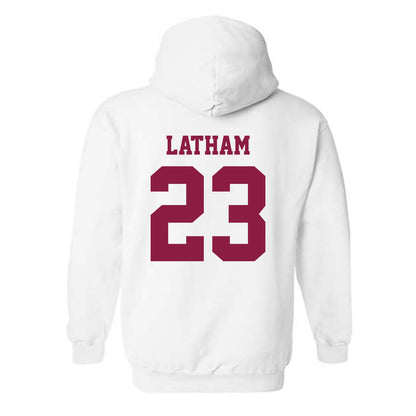 Virginia Tech - NCAA Women's Basketball : Alyssa Latham - Classic Fashion Shersey Hooded Sweatshirt-1