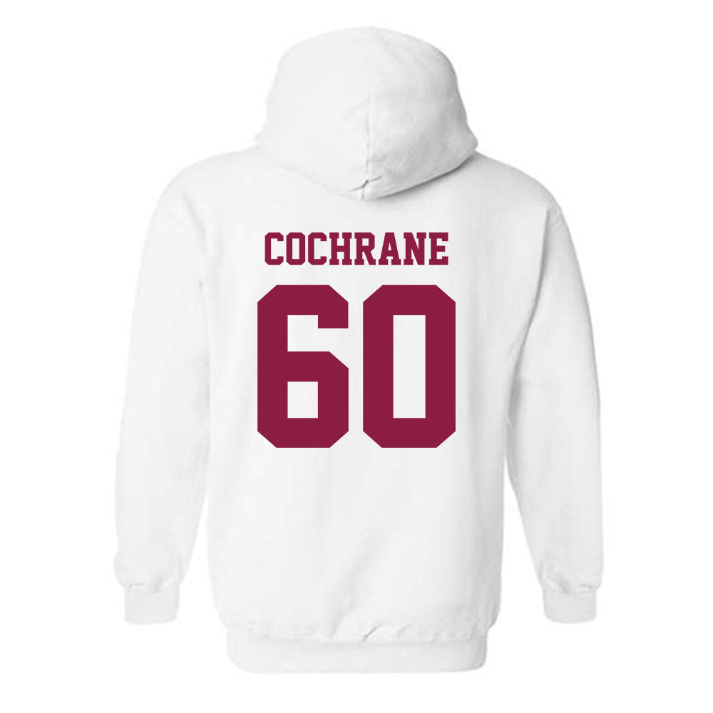 Virginia Tech - NCAA Football : Maddox Cochrane - Classic Fashion Shersey Hooded Sweatshirt-1