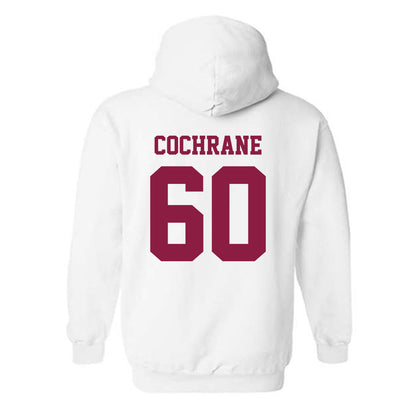 Virginia Tech - NCAA Football : Maddox Cochrane - Classic Fashion Shersey Hooded Sweatshirt-1
